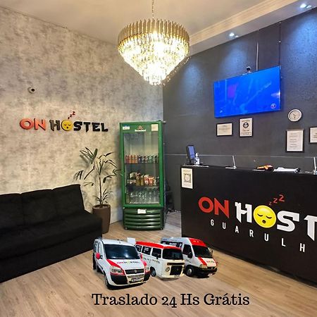On Hostel II Gru Aeroporto Translado 24 Hs Guarulhos Eksteriør billede